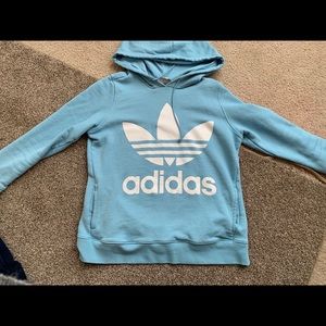 Adidas originals trefoil hoodie size L